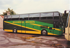 Williamsons Holidays K153 DNT at the Smoke House Inn, Beck Row – 4 July 1996 (320-21A)