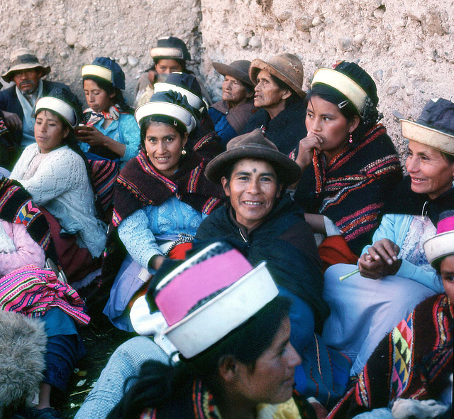 A few smiles from Huarisca - Peru in1974