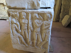 Musée archéologique de Split : jeunes hommes nus.