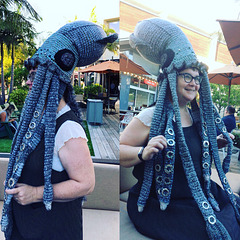 Squid headpiece finished