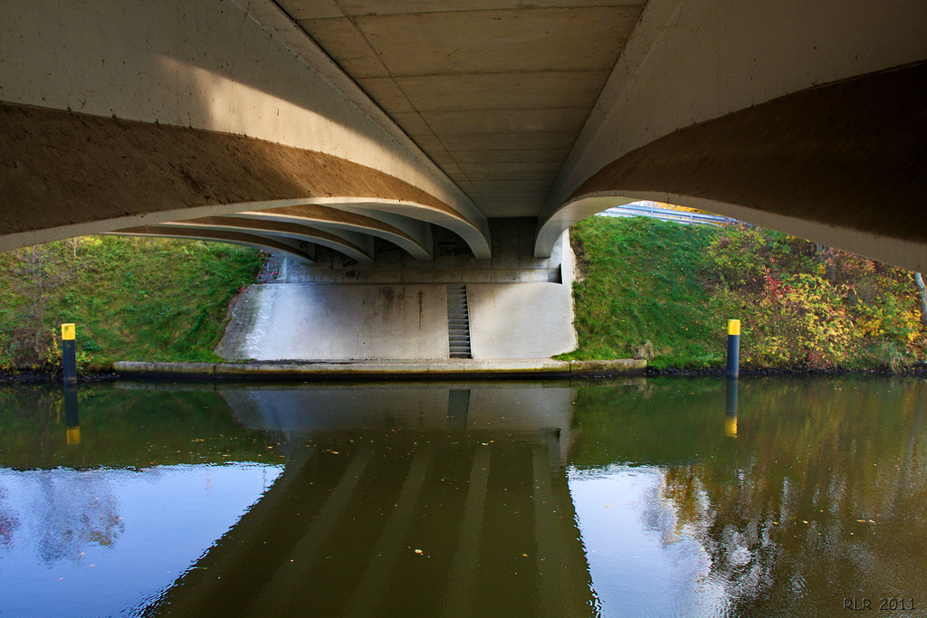 Grabow, unter der Elde-Brücke