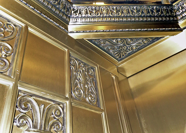 Ornate Elevator Panels