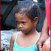 Victoria : una bella bambina delle Seychelles