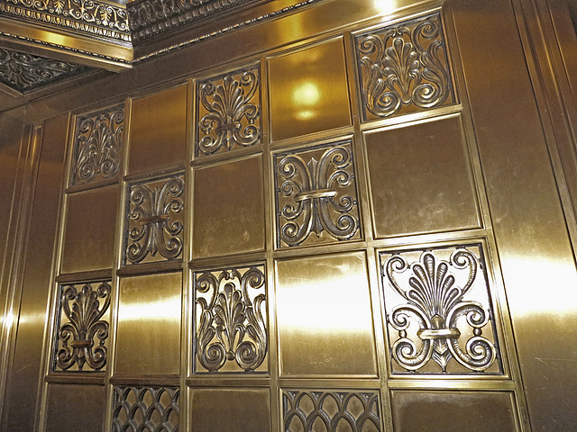 Ornate Elevator Panels