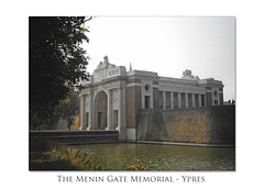 The Menin Gate Memorial Ypres 2003