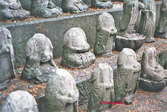 Buddhist statues of Jiza The bosatsu of mercy Beheaded by rebelling Christians 2 Taken Oct, 9 2006