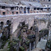A view over former underground of Colosseum.