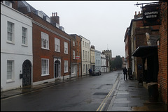 Quarry Street in the rain