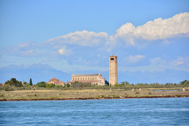 Venice 2022 – Burano – View of the Santa Maria Assunta on Torcello
