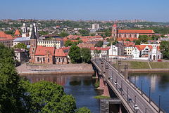 Kaunas. Altstadtblick