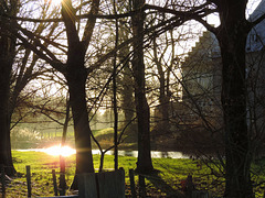 Fierce sunlight today beside Castle Rivieren-1364-