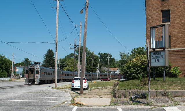 Michigan City street rail (#0104)