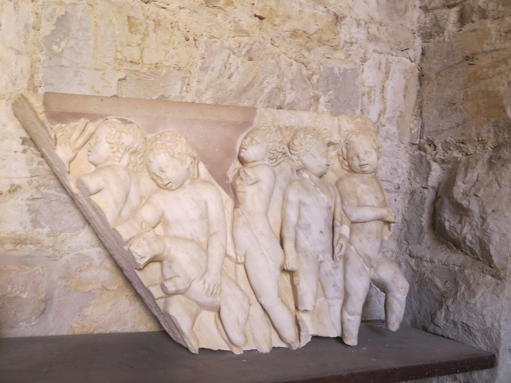 Musée archéologique de Split : Erotes à la chasse.