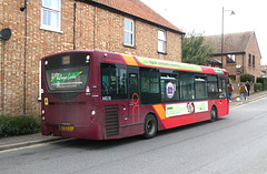 First Eastern Counties 44518 (YX09 ACZ) in Woodbridge - 21 Sep 2023 (P1160491)