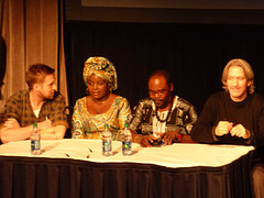 Ryan Gosling, Chouchou Namegabe, Fidel Bafilemba, &  John Prendergast