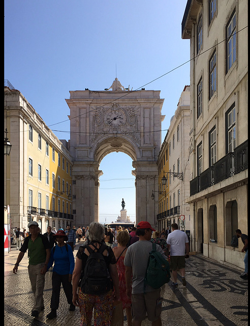 Arco da rua Augusta à Lisbonne