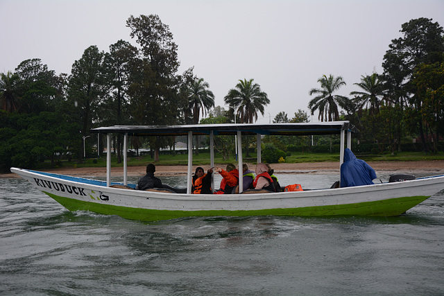 Rwanda, Boat trip on the Lake of Kivu