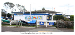 Yarmouth Sailing Club Isle of Wight - 13 9 2023