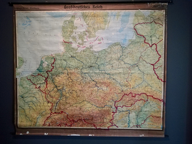 Leeuwarden 2018 – Fries Museum – Map of the Großdeutsches Reich