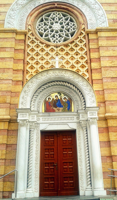 Temple of The Christ the Savior - detail