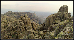 A view that typifies La Sierra de La Cabrera.