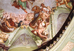 Ceiling Detail, St Nicholas' Church, Lesser Town Square, Prague