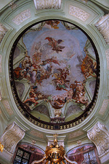 Ceiling Detail, St Nicholas' Church, Lesser Town Square, Prague