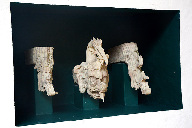 Honduras, Exhibits of Mayan Sculpture Museum in Copan Ruinas