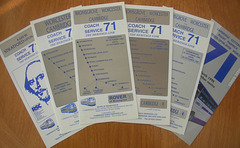 Cambridge Coach Services (and Rover Coaches) service 71 timetable covers