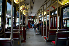 Canada 2016 – Toronto – CLRV tram interior