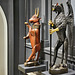 Dacre Beasts: Red Bull and Black Gryphon – Victoria and Albert Museum, South Kensington, London, England