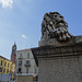 Lion Sculpture On The Old Bridge