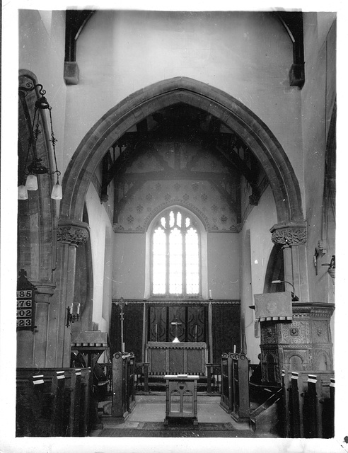 The Altar, St Mary and St Edburga, around 1951