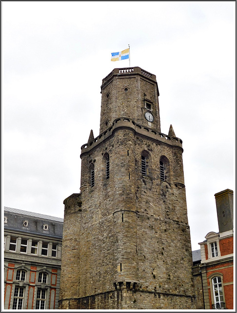 Le Beffroi de Boulogne sur Mer : classé au patrimoine mondial de l'Unesco.