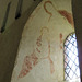 little tey church, essex (2) c13 mural wall painting in the south window