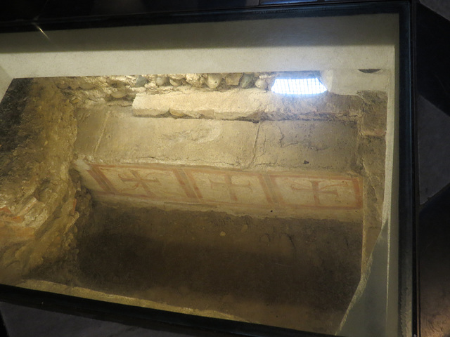 Tombes tardo-antiques dans la cathédrale de Monza.