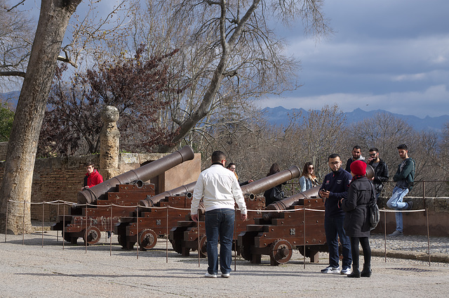 Artillery at Alhambra