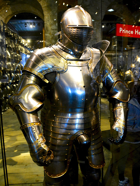 England 2016 – The Tower of London – Henry VIII’s armour