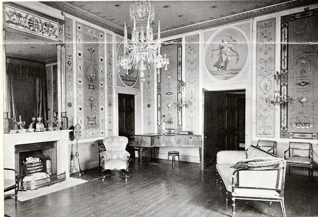 Drawing Room, Worstead Hall, Norfolk (Demolished 1939)