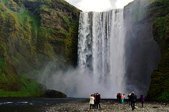 Skógafoss - ein mächtiger Wasserfall in Island - a mighty waterfall in Iceland- PiP