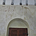 little tey church, essex (5) c14 murals over the south doorway