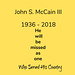 John S McCain, III