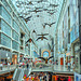 Toronto - Canada Geese about to Land, Eaton Centre 2007