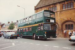 Barry's Coaches JOV 766P at Moreton-in-Marsh - 1 Jun 1993