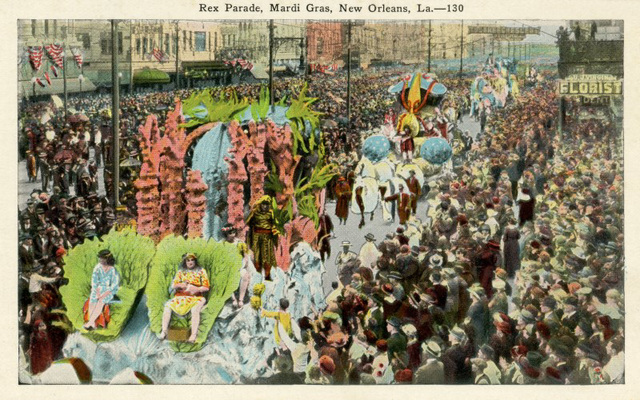 Rex Parade, Mardi Gras, New Orleans, Louisiana