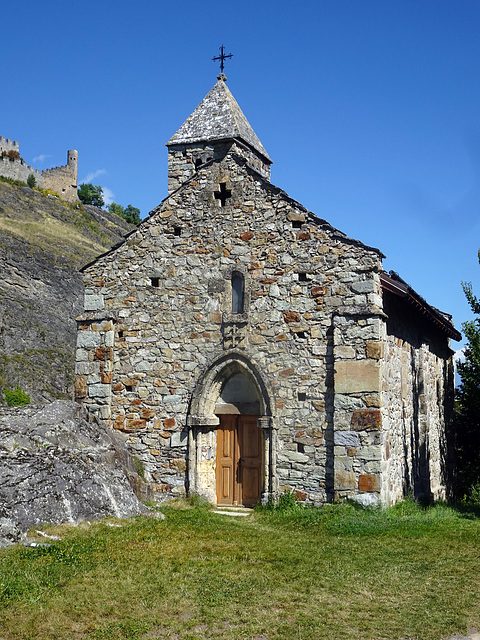 Kapelle Tous les Saints und Tourbillon Sion ( Sitten )