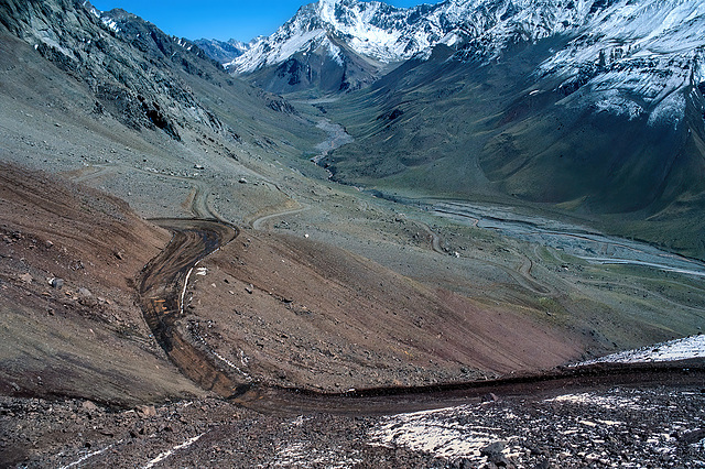 Mountain road - Paso de Upsallata