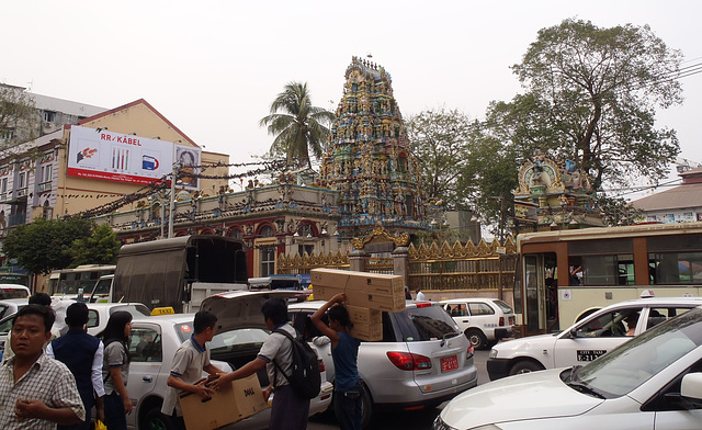 Kali temple in Kyauktada