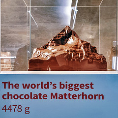 Chocolate Matterhorn