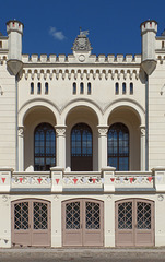 Fenster-Terzett 3-fach am Rathaus in Wittenburg/ MV